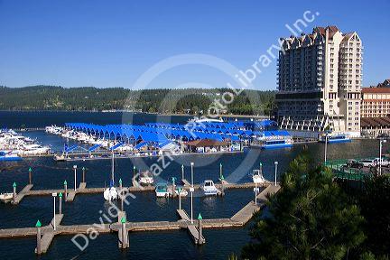 The Coeur d' Alene Resort at Coeur d' Alene, Idaho.
