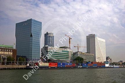 The Port of Rotterdam, Netherlands.