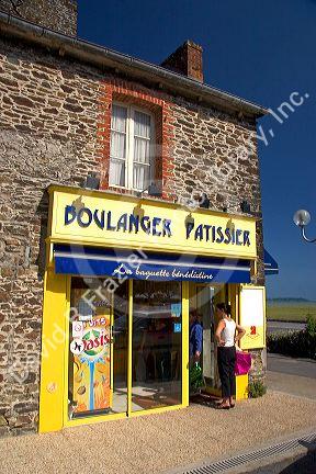 Boulanger Patissier at Saint-Martin-du-Vivier in the region of Haute-Normandie, France.