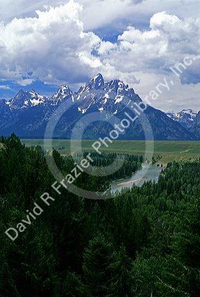Grand Teton National Park and the Snake River in Wyoming.