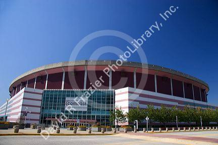 The Georgia Dome in Atlanta, Georgia.