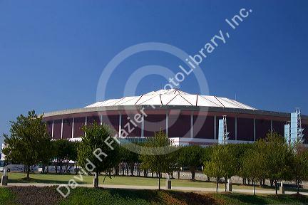 The Georgia Dome in Atlanta, Georgia.