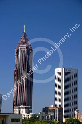 The Bank of America Plaza in Midtown Atlanta, Georgia.