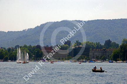 Sailboats on Zurichsee Lake in Zurich, Switzerland.

switzerland, swiss, europe, european, travel, tourism, swiss alps, alps, alpine, zurich, sailboat, sail boat, boat, zurichsee lake, zurichsee, lake