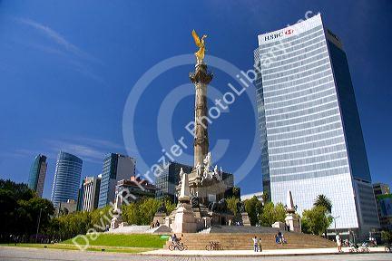 El Angel de la Independencia in Mexico City, Mexico.