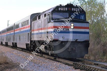 Amtrak train.