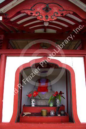Spirit house at Daifukuji Soto Zen Mission located at Honalo on the Big Island of Hawaii.