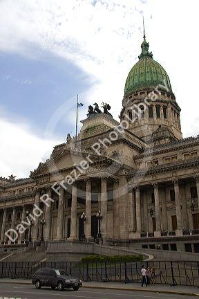 Congreso Nacional in Buenos Aires, Argentina.