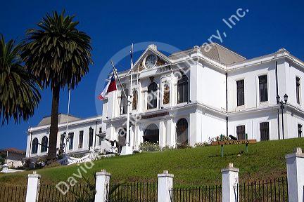 Museum of Navy and Maritime at Valparaiso, Chile.