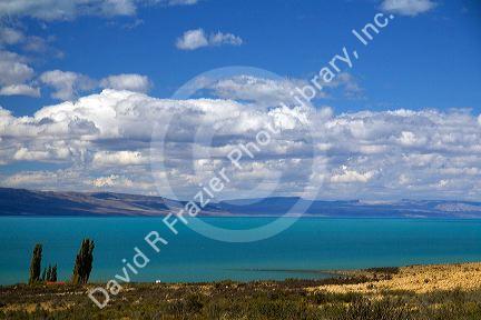 Lake Argentino near El Calafate, Patagonia, Argentina.