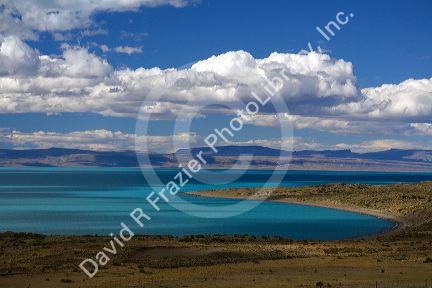 Lake Argentino near El Calafate, Patagonia, Argentina.