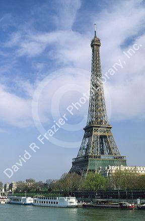 The Eiffel Tower in Paris, France.