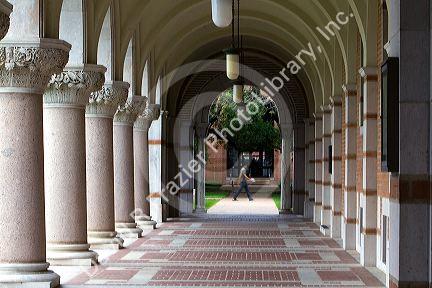Archway at Lovett Hall on the campus of William Marsh Rice Univeristy in Houston, Texas.