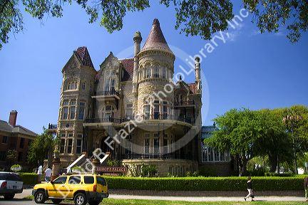 The Bishop's Palace, also known as Gresham's Castle is an ornate Victorian house located in the East End Historic District of Galveston, Texas.