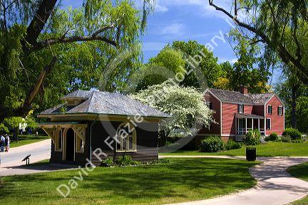 The Burbank Garden Office in Greenfield Village at The Henry Ford in Dearborn, Michigan.