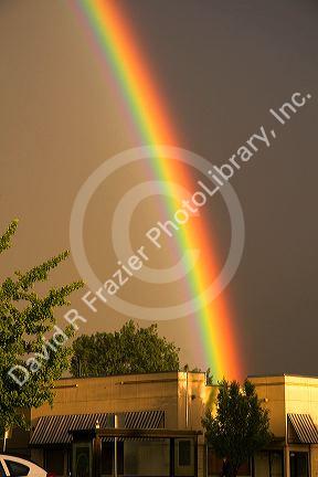 Rainbow in Boise, Idaho.