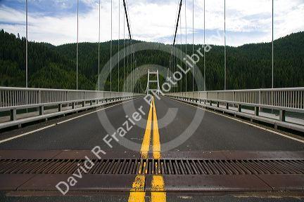 Expansion joint of the Dent Bridge near Orofino, Idaho.