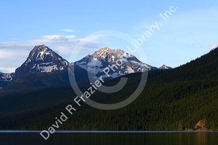 Lake McDonald is the largest lake in Glacier National Park, Montana.
