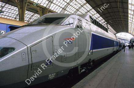 TGV train in France.