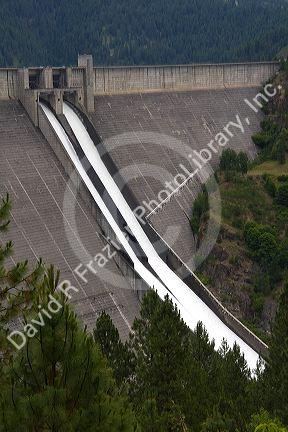 Dworshak Dam is a hydroelectric dam located on the North Fork of the Clearwater River near Orofino, Idaho.