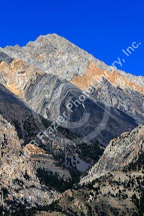 Borah Peak (also known as Mount Borah) the highest mountain in Idaho.