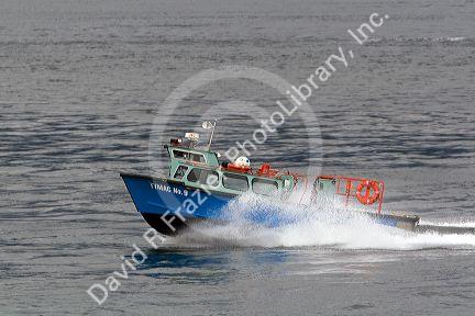 Pilot boat at Port Vancouver in British Columbia, Canada.