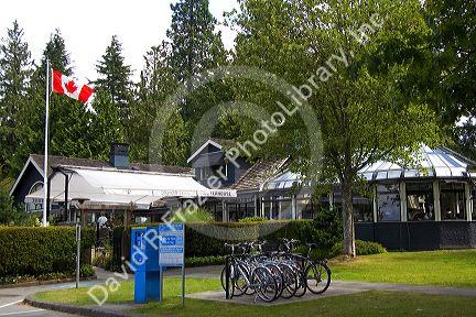 Sequoia Grill at the Teahouse in Stanley Park at Vancouver, British Columbia, Canada.