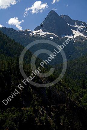 Pyramid Peak in the North Cascade Range, Washington.