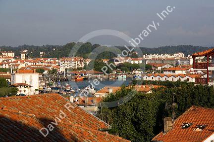 Commune of Saint-Jean-de-Luz, Pyrenees Atlantiques, French Basque Country, Southwest France.