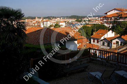 Commune of Saint-Jean-de-Luz, Pyrenees Atlantiques, French Basque Country, Southwest France.