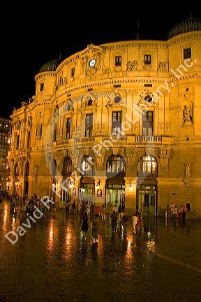 The Teatro Arriaga in the city of Bilbao, Biscay, Basque Country, northern Spain.