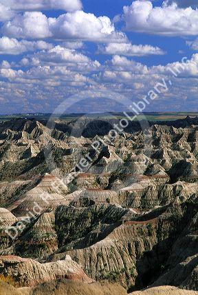 Badlands National Park in southwest South Dakota.