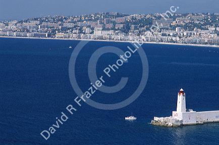 A view of Nice, France.