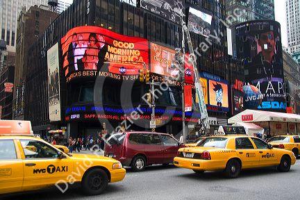 Times Square in Manhattan, New York City, New York, USA.