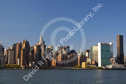 New York City skyline, New York, USA.