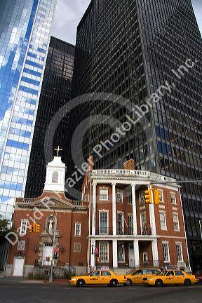 The Shrine of St. Elizabeth Ann Seton at Our Lady of the Rosary Parish in lower Manhattan, New York City, New York, USA.