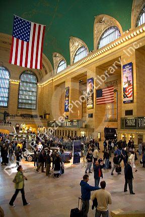 Interior of Grand Central Terminal in Midtown Manhattan, New York City, New York, USA.