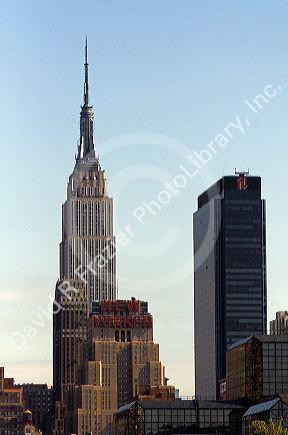 Empire State Building in Manhattan, New York City, New York, USA.