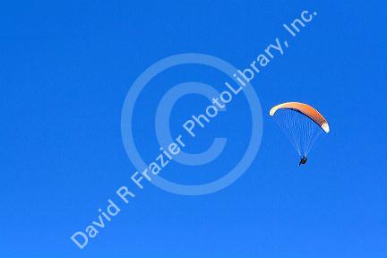 Paragliding in Idaho, USA.