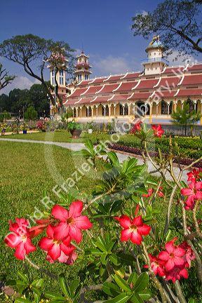 Cao Dai Holy See in Tay Ninh, Vietnam.