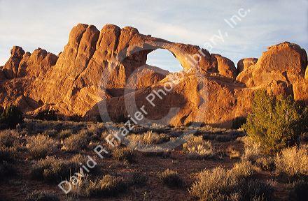 Skyline arch in Arches National Park, Utah.