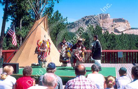 Crazy Horse Monument near Custer, South Dakota in the Black Hills.