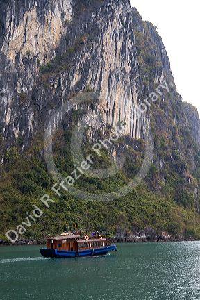 Scenic views of Ha Long Bay, Vietnam.