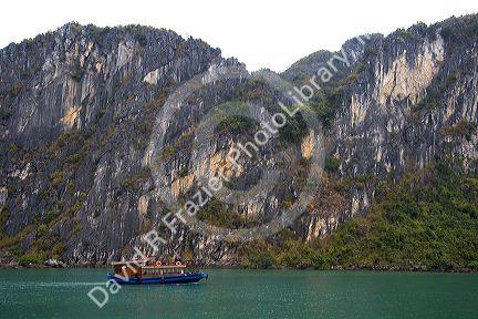 Scenic views of Ha Long Bay, Vietnam.