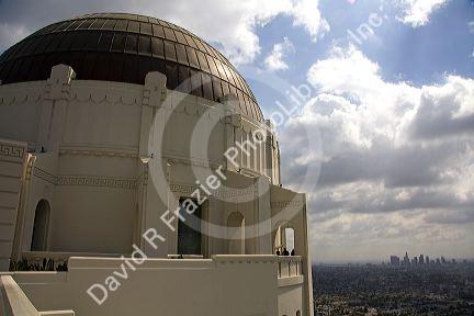 The Griffith Observatory located in Los Feliz, Los Angeles, California, USA.