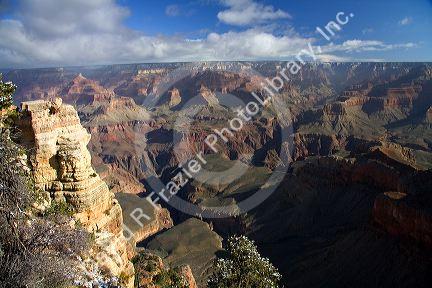 South Rim view of the Grand Canyon, Arizona, USA.