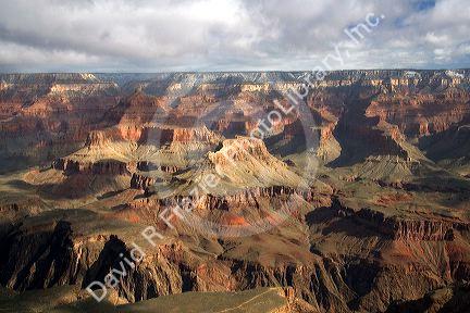 South Rim view of the Grand Canyon, Arizona, USA.