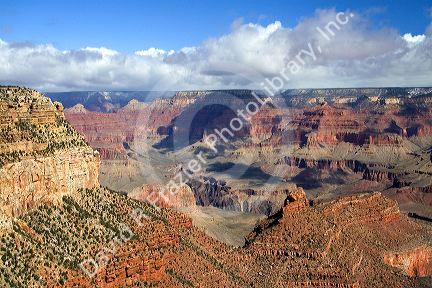 South Rim view of the Grand Canyon, Arizona, USA.