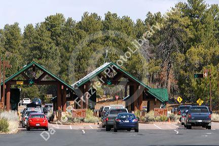 South entrance to the Grand Canyon National Park, Arizona, USA.