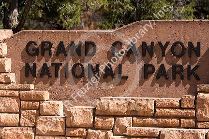 South entrance to the Grand Canyon National Park, Arizona, USA.